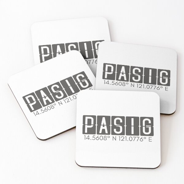 Item preview, Pasig Philippines Coordinates Minimalist Design designed and sold by holaitssher.