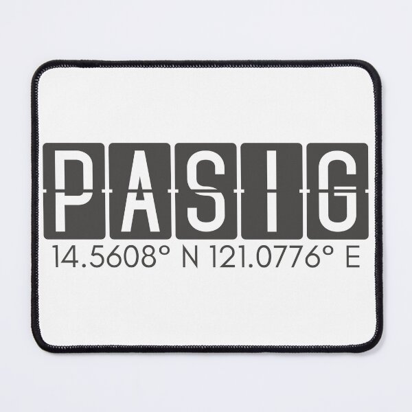 Item preview, Pasig Philippines Coordinates Minimalist Design designed and sold by holaitssher.