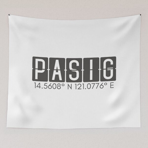 Item preview, Pasig Philippines Coordinates Minimalist Design designed and sold by holaitssher.