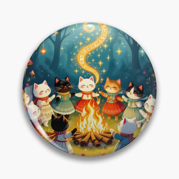 Item preview, Circle of Cat Priestesses designed and sold by SoniaSarkali.