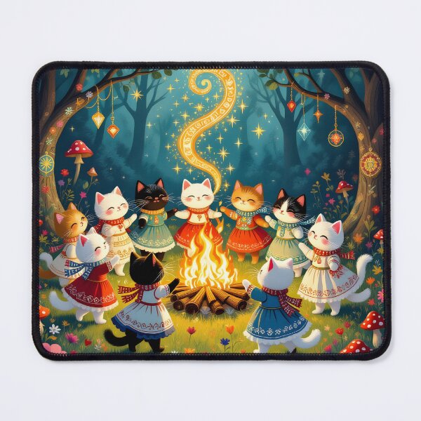 Item preview, Circle of Cat Priestesses designed and sold by SoniaSarkali.