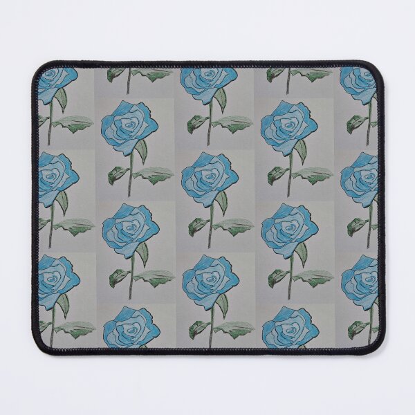 Item preview, Blue Rose pencil drawing by Fallen Angel Art designed and sold by FallenAngelArt.