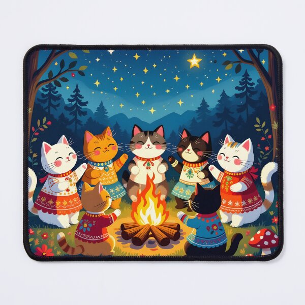 Item preview, Circle of Cat Priestesses designed and sold by SoniaSarkali.