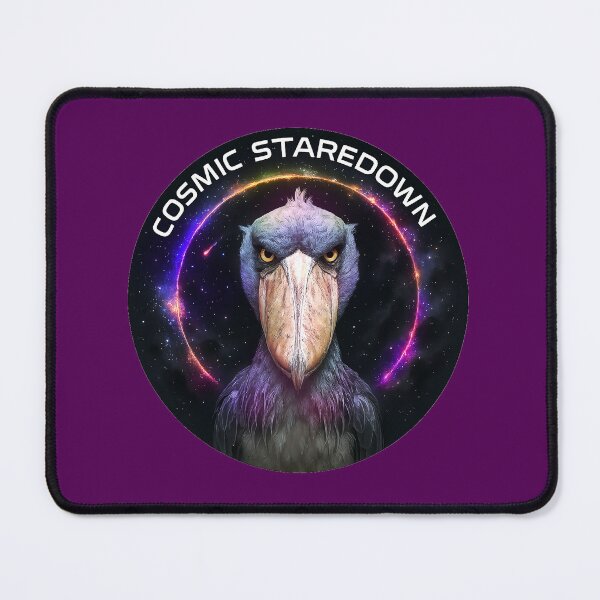 Item preview, Shoebill Cosmic Staredown – Galactic Judgement Gaze designed and sold by SUNAGIMO9999.