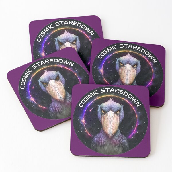 Item preview, Shoebill Cosmic Staredown – Galactic Judgement Gaze designed and sold by SUNAGIMO9999.