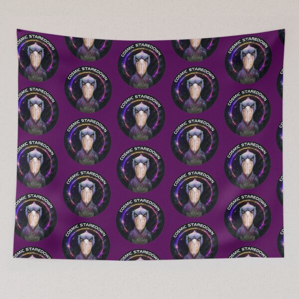 Item preview, Shoebill Cosmic Staredown – Galactic Judgement Gaze designed and sold by SUNAGIMO9999.