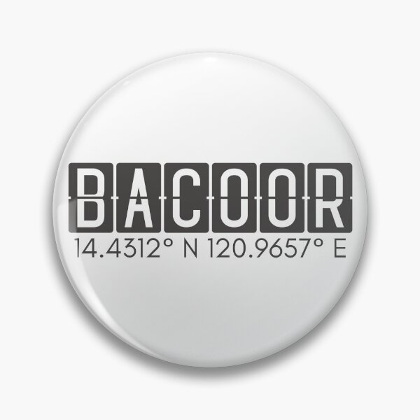 Item preview, Bacoor Philippines Coordinates Minimalist Design designed and sold by holaitssher.