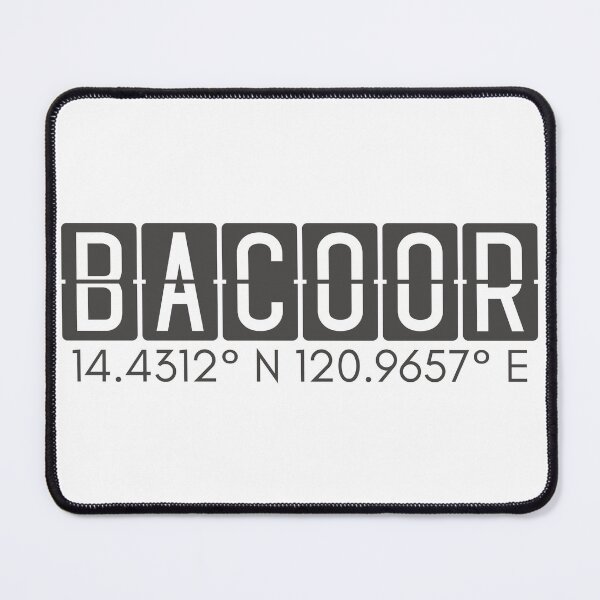 Item preview, Bacoor Philippines Coordinates Minimalist Design designed and sold by holaitssher.