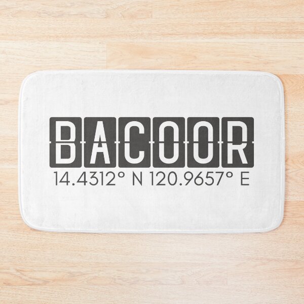 Item preview, Bacoor Philippines Coordinates Minimalist Design designed and sold by holaitssher.
