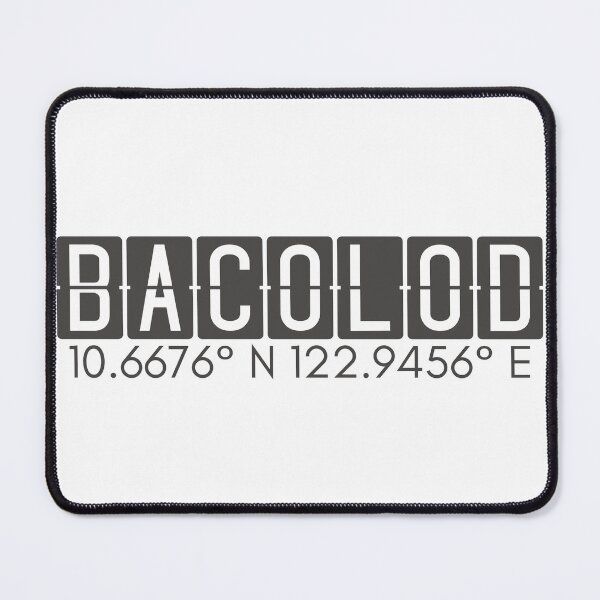 Item preview, Bacolod Philippines Coordinates Minimalist Design designed and sold by holaitssher.