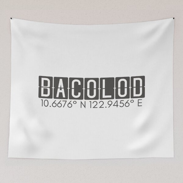 Item preview, Bacolod Philippines Coordinates Minimalist Design designed and sold by holaitssher.