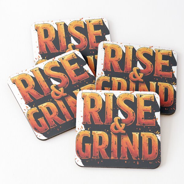 Item preview, RISE & GRIND designed and sold by MonStock.