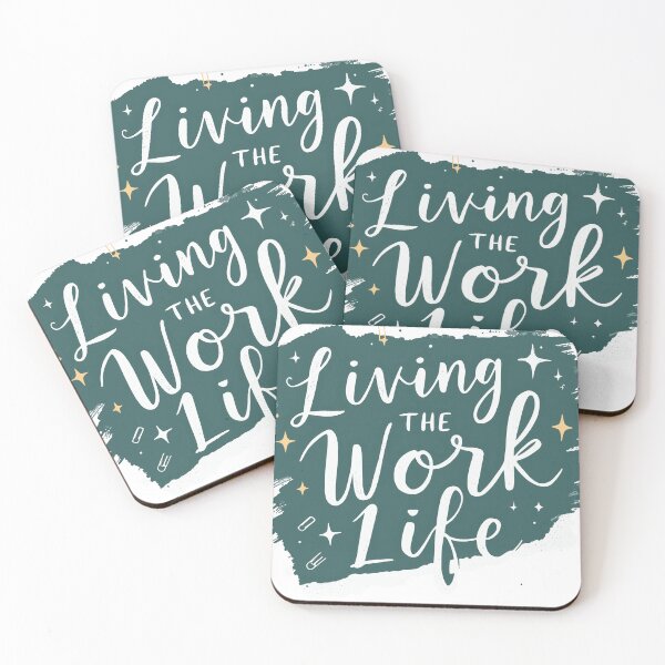 Item preview, living the work life designed and sold by MonStock.