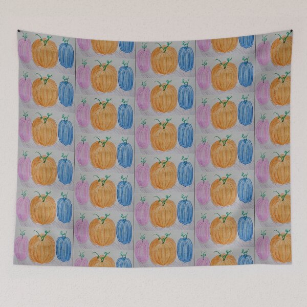 Item preview, Pumpkins watercolour by Fallen Angel Art designed and sold by FallenAngelArt.