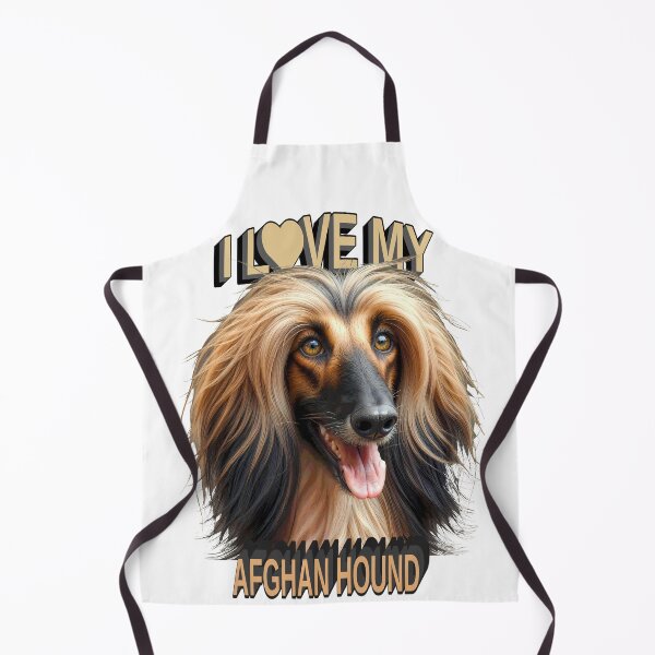 Item preview, I Love My Afghan Hound – Dog Lover Design designed and sold by ArtsyExplorer.