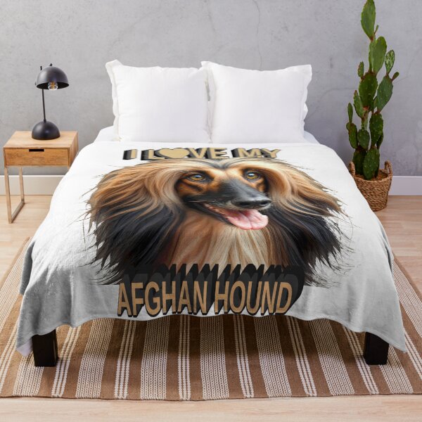 Item preview,  I Love My Afghan Hound –  Dog Lover Design designed and sold by ArtsyExplorer.