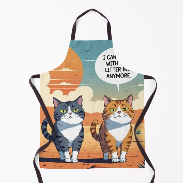 Item preview, Two Cats in the Desert – “I Can’t Deal With This Litter Box” designed and sold by RAKO13.