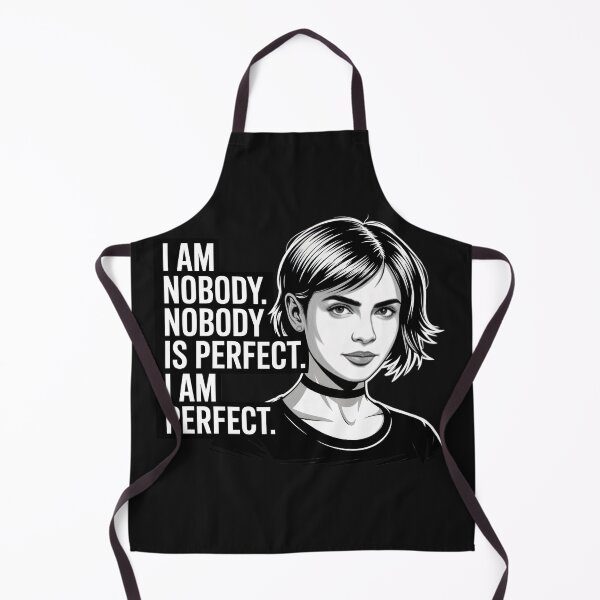 Item preview, I am nobody. Nobody is perfect. I am perfect designed and sold by PhrasePalette.