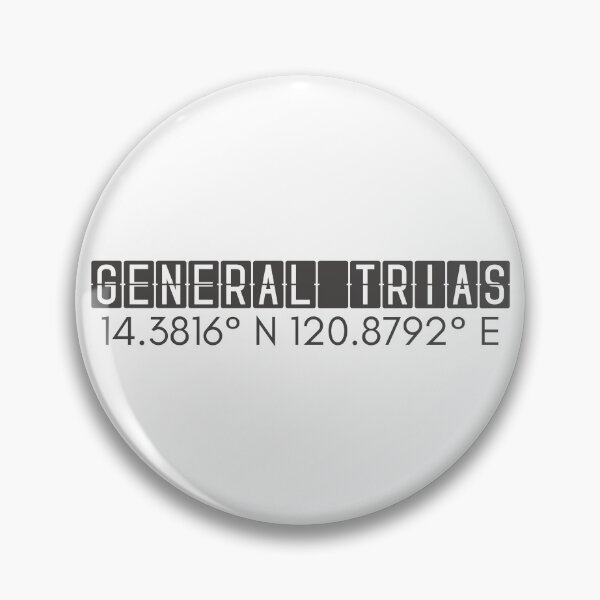 Item preview, General Trias Philippines Coordinates Minimalist Design designed and sold by holaitssher.