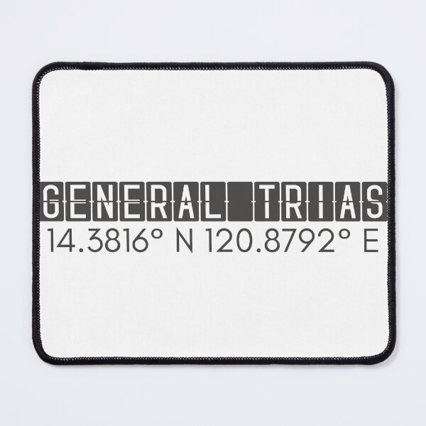 Item preview, General Trias Philippines Coordinates Minimalist Design designed and sold by holaitssher.