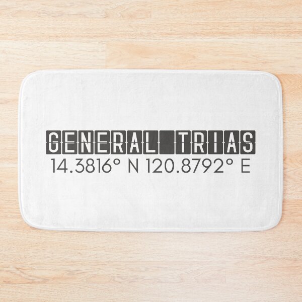 Item preview, General Trias Philippines Coordinates Minimalist Design designed and sold by holaitssher.
