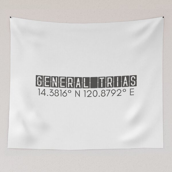 Item preview, General Trias Philippines Coordinates Minimalist Design designed and sold by holaitssher.