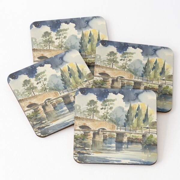 Item preview, Postbridge(watercolour + AI) designed and sold by artsmeow.