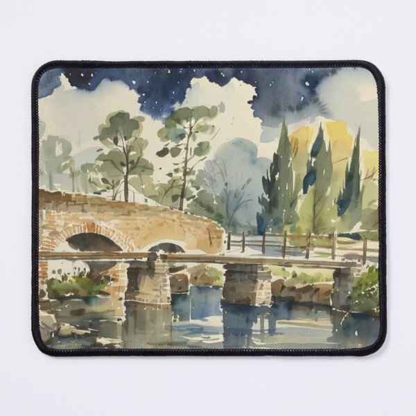 Item preview, Postbridge(watercolour + AI) designed and sold by artsmeow.