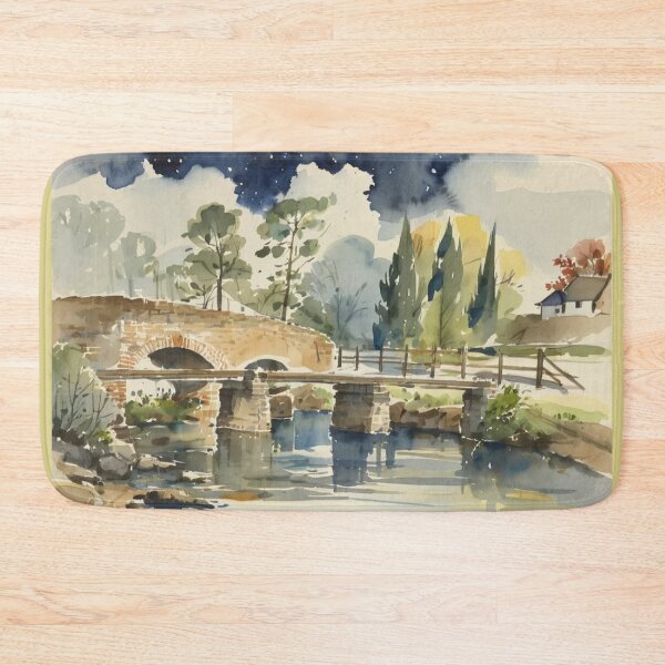Item preview, Postbridge(watercolour + AI) designed and sold by artsmeow.