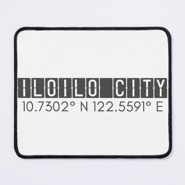 Item preview, Iloilo City Philippines Coordinates Minimalist Design designed and sold by holaitssher.