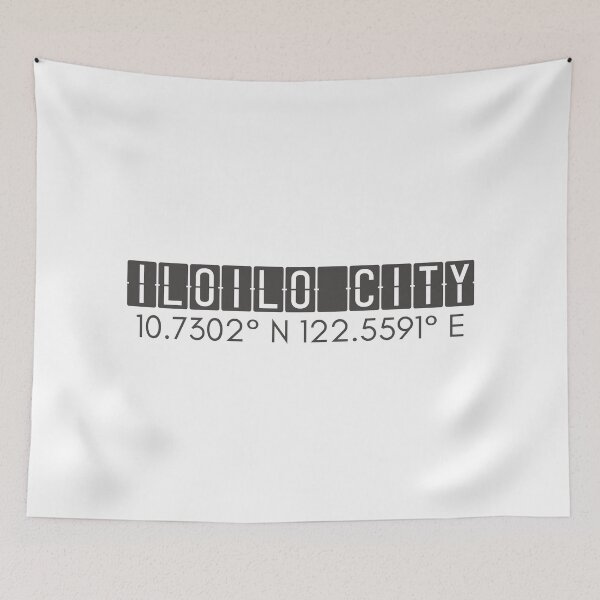 Item preview, Iloilo City Philippines Coordinates Minimalist Design designed and sold by holaitssher.
