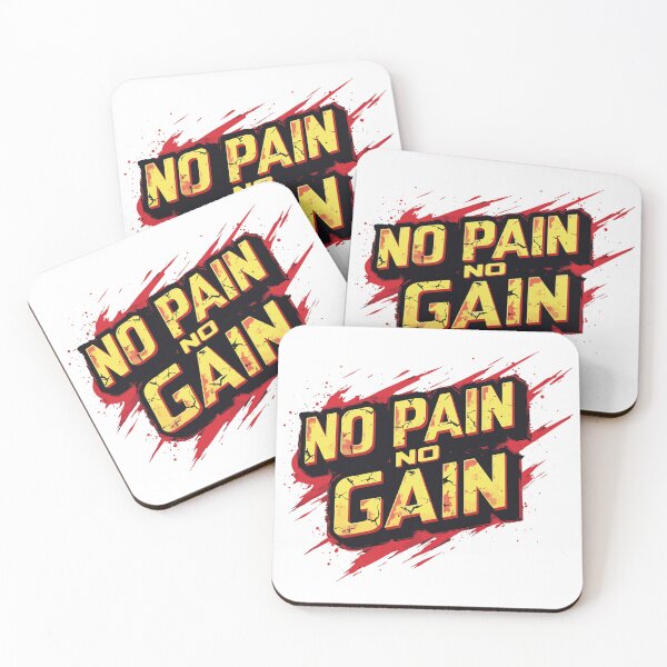 Item preview, NO PAIN NO GAIN designed and sold by MonStock.