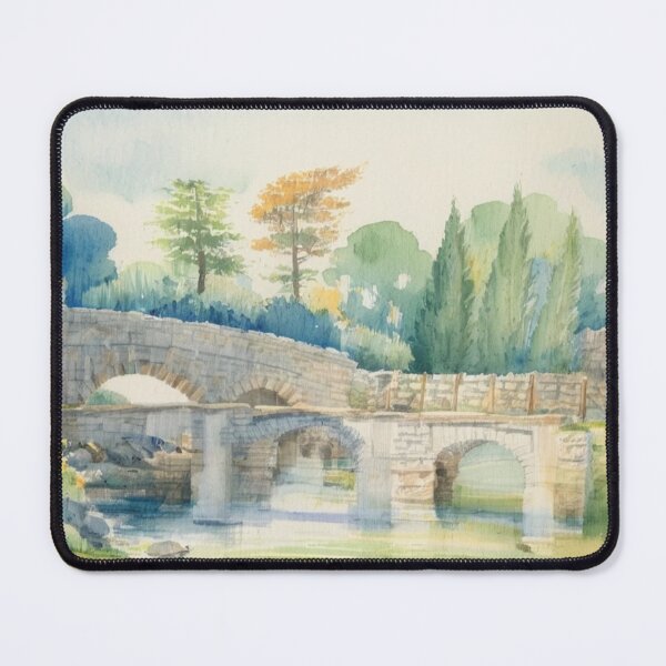 Item preview, Postbridge2(watercolour + AI) designed and sold by artsmeow.
