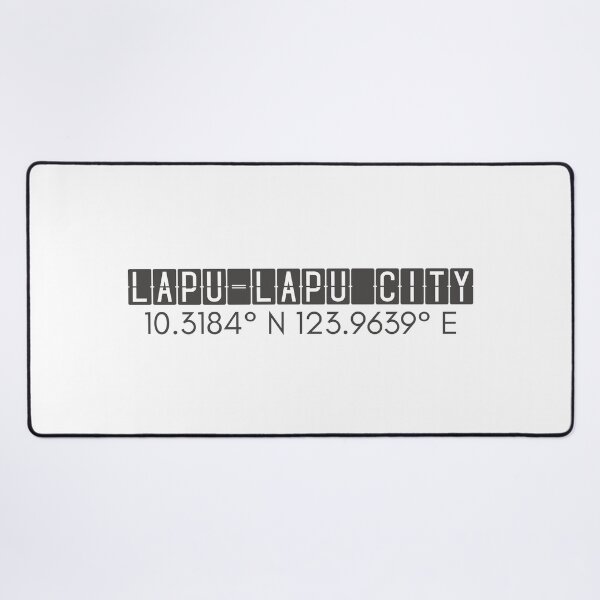Item preview, Lapu-Lapu City Philippines Coordinates Minimalist Design designed and sold by holaitssher.