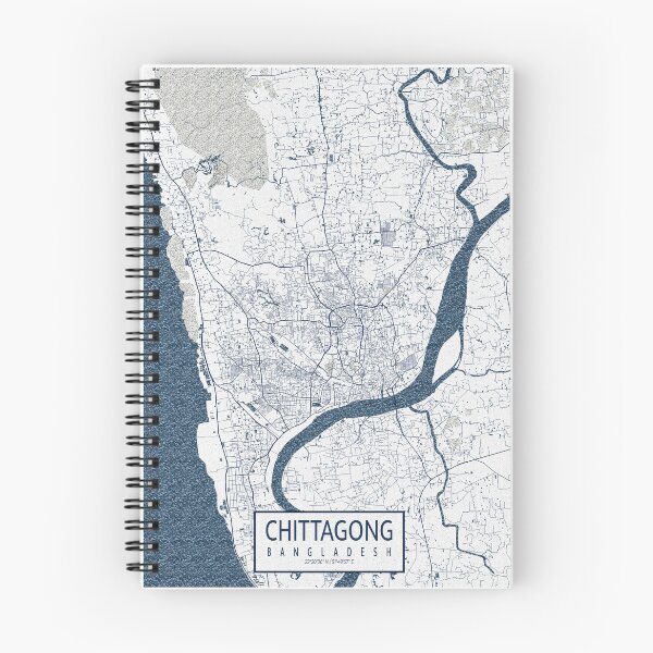 Item preview, Chittagong City Map of Bangladesh - Coastal designed and sold by deMAP.