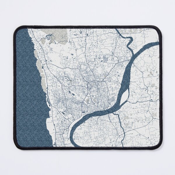 Item preview, Chittagong City Map of Bangladesh - Coastal designed and sold by deMAP.