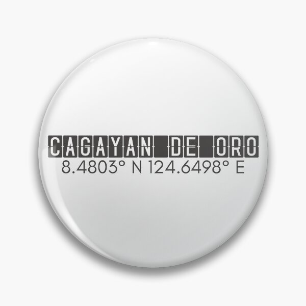 Item preview, Cagayan de Oro Philippines Coordinates Minimalist Design designed and sold by holaitssher.