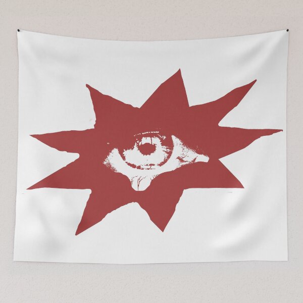 Item preview, Eye no. 1 in red designed and sold by CarougeDesign.