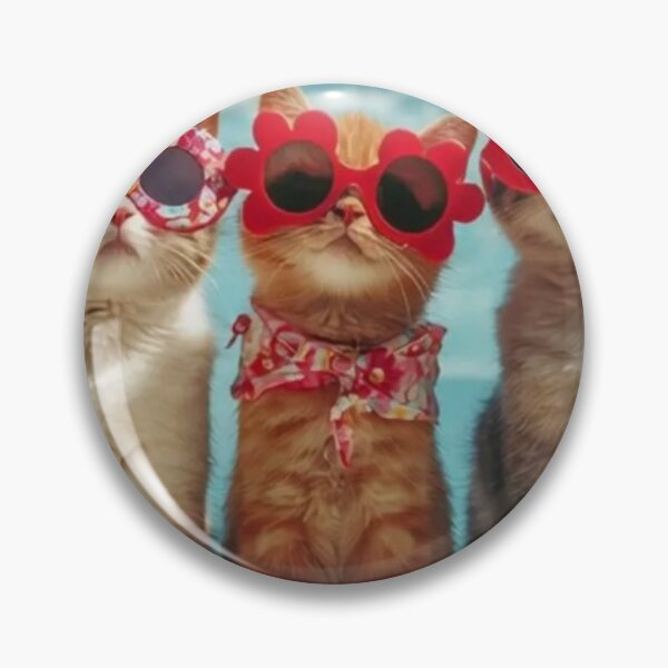 Item preview, "Purrfect Shades of Cool: Meowdel Squad on Cloud Nine" designed and sold by Print Fiction.