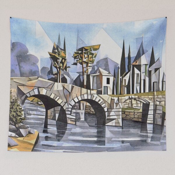 Item preview, Postbridge3(watercolour + AI) designed and sold by artsmeow.