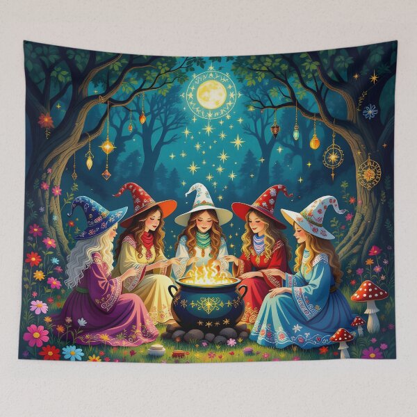 Item preview, Circle of Witches designed and sold by SoniaSarkali.