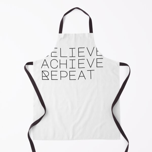 Item preview, Believe Achieve Repeat Motivational Inspirational Positive Vibes T-Shirt designed and sold by CholarCrafts.