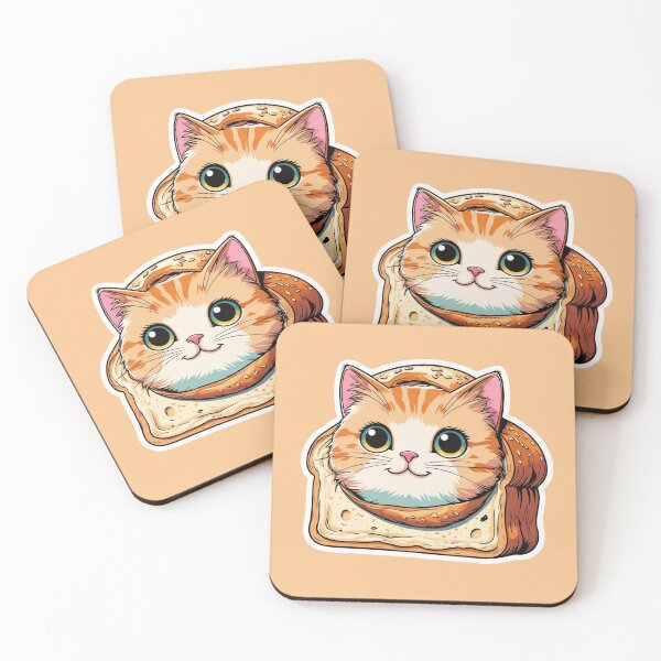 Item preview, Cat Face Stuck in Bread designed and sold by 0606PM.