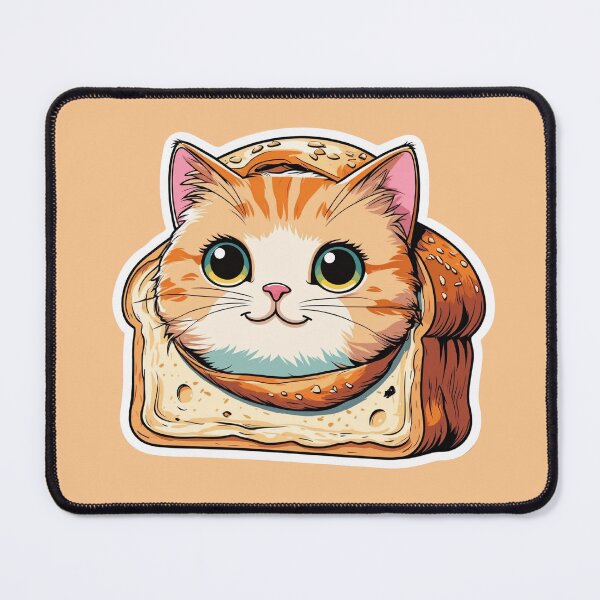 Item preview, Cat Face Stuck in Bread designed and sold by 0606PM.