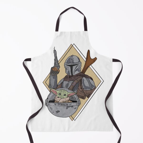 Artikelvorschau, Mandalorian & Grogu entworfen und verkauft von Mystical Illustrations.
