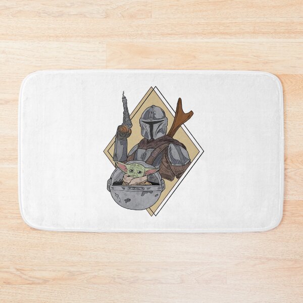 Artikelvorschau, Mandalorian & Grogu entworfen und verkauft von Mystical Illustrations.