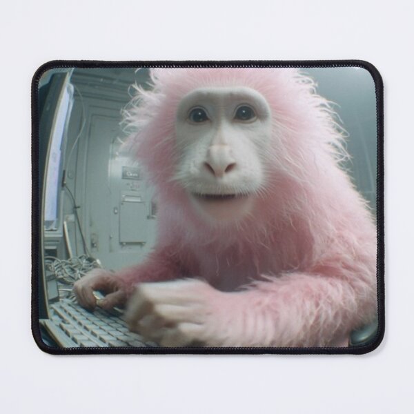 Item preview, "Fluff & Click: When Furry Meets Function in the Digital Jungle!" designed and sold by Print Fiction.