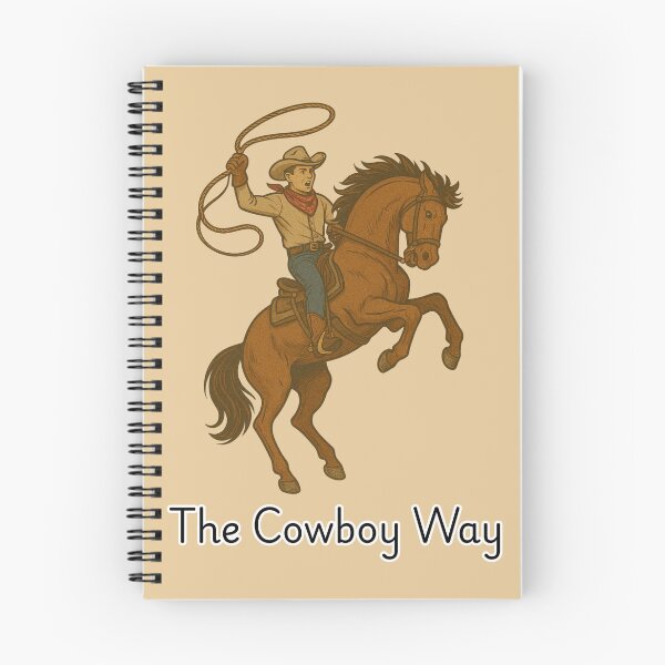 Item preview, Vintage Western Cowboy on Horseback designed and sold by Rue Design Company.