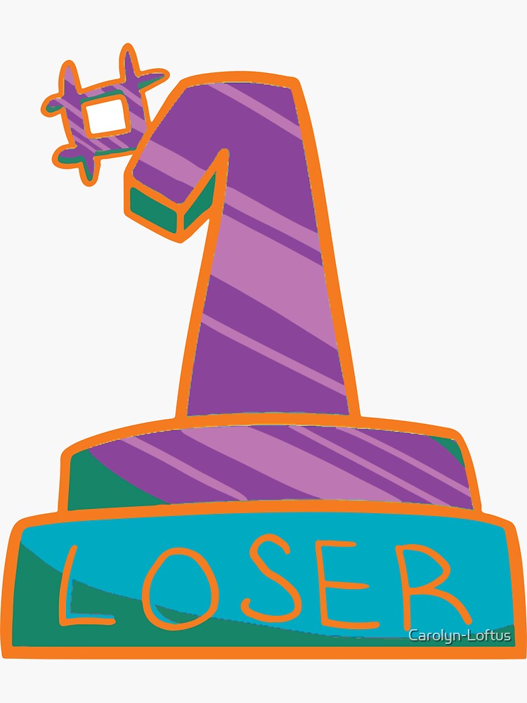 #1 Loser in Purple by Carolyn-Loftus