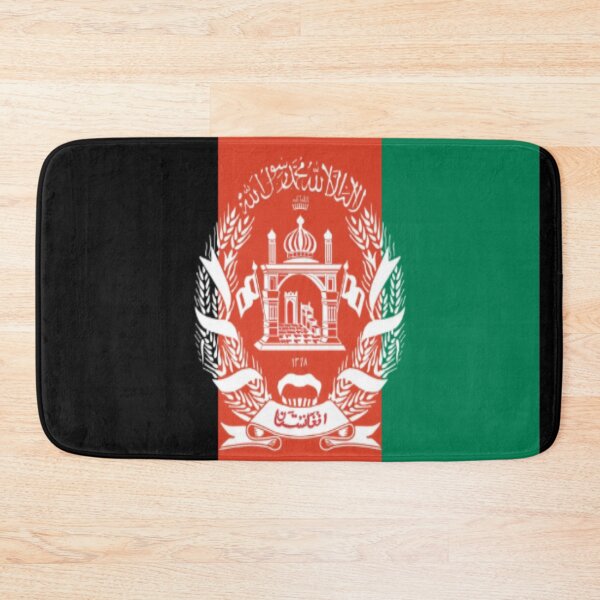 Item preview, Afghan National Flag Design  designed and sold by Midnight Veil Designs.